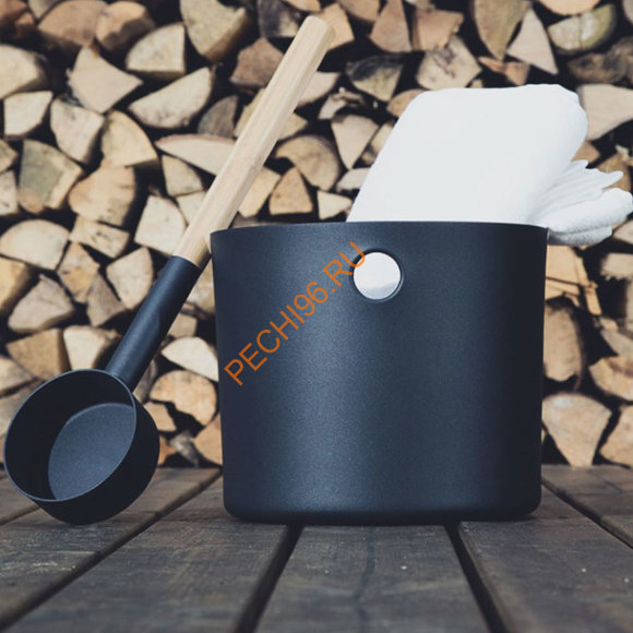 Бадья и черпак KOLO Sauna черный Бадья и черпак KOLO Sauna черный