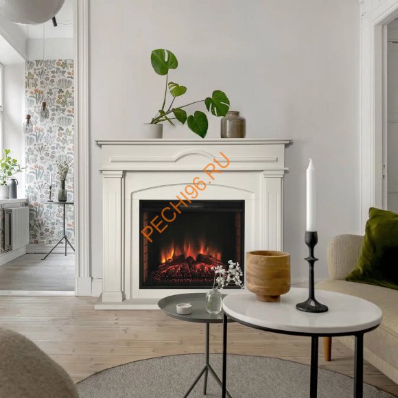 Электрокамин RealFlame MIRRA 26 WT с очагом Epsilon 26 SIR