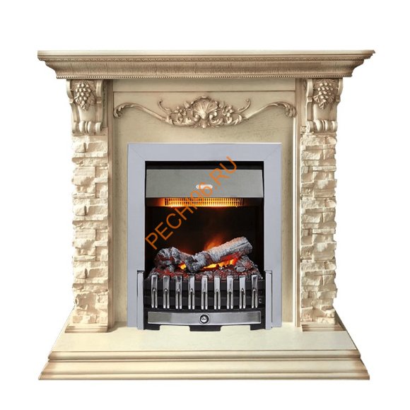 Электрокамин Dimplex Adriana с очагом Danville Chrome FB2 Электрокамин Dimplex Adriana с очагом Danville Chrome FB2