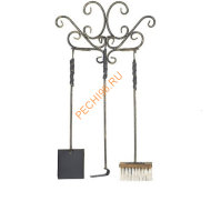 Каминный набор Везувий Кованный N170B