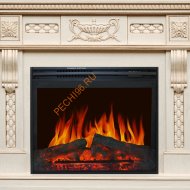 Электрокамин Royal Flame Corsica Слоновая кость с патиной с очагом Jupiter FX New