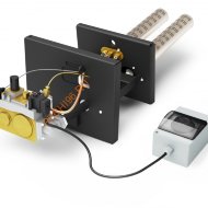 Горелка газовая ТМФ Сахалин-4 Комби, 26 кВт, энергонезависимая, ДУ