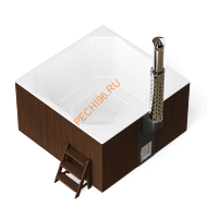 Купель композитная Polarspa ELITE QUATTRO 200 термобереза темная Купель композитная Polarspa ELITE QUATTRO 200 термобереза темная