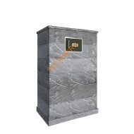 Печь банная газовая RT-100RV 310S Талькомагнезит Стандарт с прямыми углами