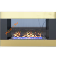 Биокамин Русский огонь Голд 800V, высота 500 мм, встраиваемый