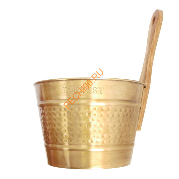 Шайка EVEREST латунь античная 4 л Шайка EVEREST латунь античная 4 л