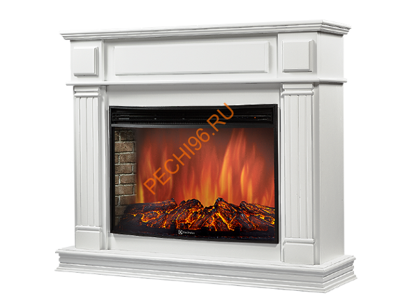 Электрокамин Electrolux EFP/P-3020LS с порталом Firelight Piazza 30, белый Электрокамин Electrolux EFP/P-3020LS с порталом Firelight Piazza 30, белый