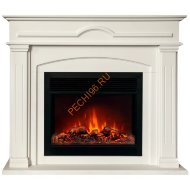 Электрокамин RealFlame MIRRA 26 WT с очагом MoonBlaze Lux BL Электрокамин RealFlame MIRRA 26 WT с очагом MoonBlaze Lux BL