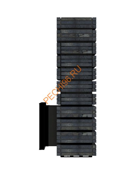 Дровяная банная печь Grill'D Shaman Long, 4 каменки