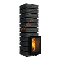Дровяная банная печь Grill'D Shaman Long, 4 каменки