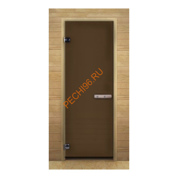 Дверьстеклянная УМК «бронза матовая» коробка сосна Дверьстеклянная УМК «бронза матовая» коробка сосна