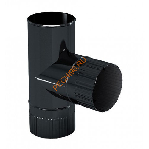 Тройник Agni 90 градусов эмалированный d 120 мм