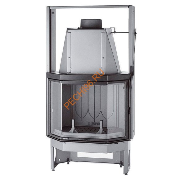 Дровяной камин Supra BELVAL PRIS 80 с топкой SAPHIR 1721