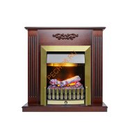Электрокамин Dimplex Lumsden с очагом Danville Antique Brass FB2 махагон Электрокамин Dimplex Lumsden с очагом Danville Antique Brass FB2 махагон
