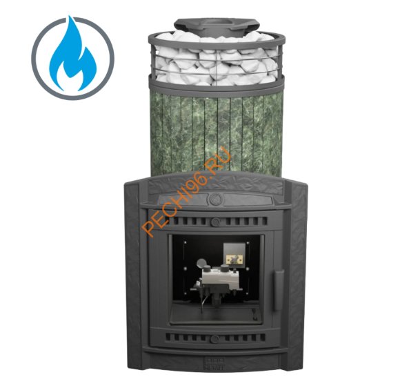 Печь банная Атмосфера XL Змеевик ламель+сетка, с горелкой Печь банная Атмосфера XL Змеевик ламель+сетка, с горелкой