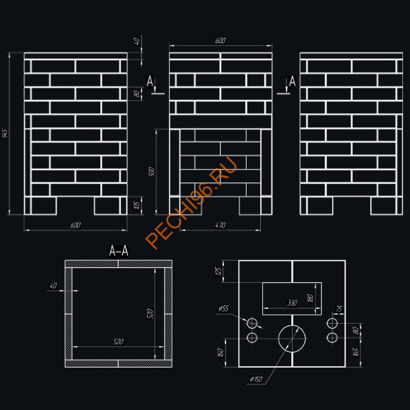 Печь банная Гефест Avangard ЗКН 35 (П2), Классика 945/40 Змеевик кирпич в Нижнем Новгороде