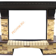 Портал Royal Flame Pierre Luxe сланец угловой под очаг Dioramic 25FX