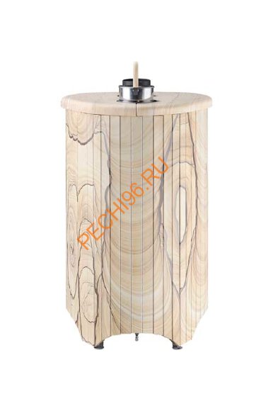 Печь банная Ферингер Оптима ПС Окаменевшее дерево перенесенный рисунок