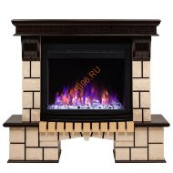Электрокамин RealFlame STONE 25,5 AO с очагом Saphir 25,5 Электрокамин RealFlame STONE 25,5 AO с очагом Saphir 25,5