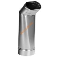 Переходник Вулкан VOR 45° с овала 100x200 на D178 Переходник Вулкан VOR 45° с овала 100x200 на D178