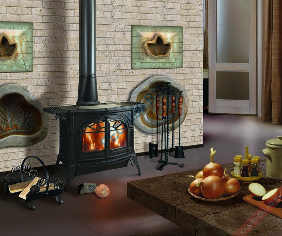 Чугунная печь Vermont Castings Defiant черный Чугунная печь Vermont Castings Defiant черный