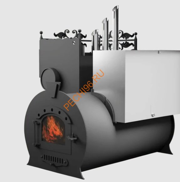 Печь банная Термосфера Горыныч 3, ЗК с парогенератором, малая дверь со стеклом