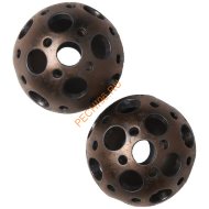 Декоративные шары ZeFire медные с отверстиями двух размеров