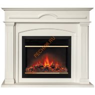 Электрокамин RealFlame MIRRA 26 WT с очагом MoonBlaze Lux BR Электрокамин RealFlame MIRRA 26 WT с очагом MoonBlaze Lux BR