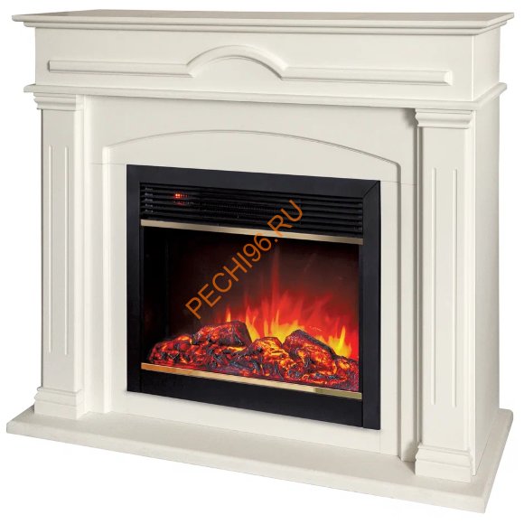 Электрокамин RealFlame MIRRA 26 WT с очагом MoonBlaze Lux BR Электрокамин RealFlame MIRRA 26 WT с очагом MoonBlaze Lux BR