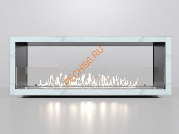 Биокамин сквозной 1000х500х300 мм, стекло, рамки нержавейка Биокамин сквозной 1000х500х300 мм, стекло, рамки нержавейка