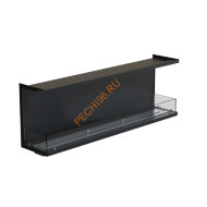 Биокамин фронтальный 1700х500х300 мм, стекло тонированное Биокамин фронтальный 1700х500х300 мм, стекло тонированное