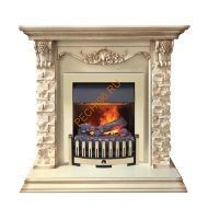 Электрокамин Dimplex Adriana с очагом Danville Brass FB2 Электрокамин Dimplex Adriana с очагом Danville Brass FB2