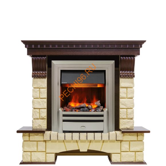 Электрокамин Dimplex Pierre Luxe с очагом Chesford темный дуб/ шампань Электрокамин Dimplex Pierre Luxe с очагом Chesford темный дуб/ шампань