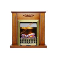 Электрокамин Dimplex Lumsden с очагом Danville Antique Brass FB2 античный дуб Электрокамин Dimplex Lumsden с очагом Danville Antique Brass FB2 античный дуб