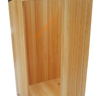 Душевая кабина НКЗ угловая из кедра