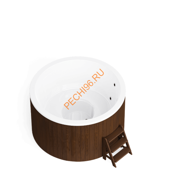 Купель композитная Polarspa COMFORT 195 COLD термососна темная