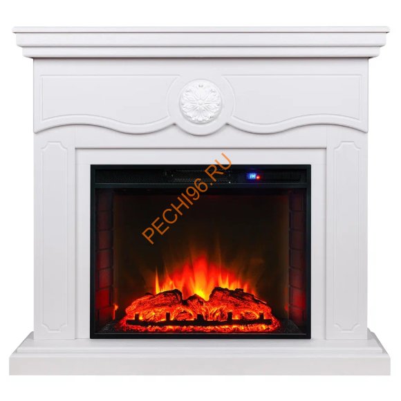 Электрокамин RealFlame Raffaele 25,5 WT с очагом Sparta 25,5 LED