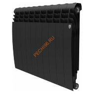 Радиатор биметаллический Royal Thermo BiLiner 500 Noir Sable 10с Радиатор биметаллический Royal Thermo BiLiner 500 Noir Sable 10с