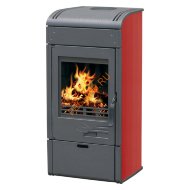 Чугунная печь-камин PLAMEN VESTA красная Чугунная печь-камин PLAMEN VESTA красная