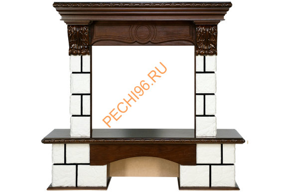 Портал Royal Flame Pierre Luxe белый под очаги Vision 23 Портал Royal Flame Pierre Luxe белый под очаги Vision 23