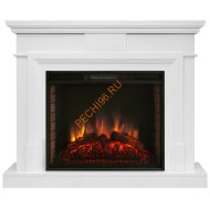 Электрокамин RealFlame Marco 26 WT с очагом Epsilon 26 SIR Электрокамин RealFlame Marco 26 WT с очагом Epsilon 26 SIR