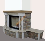 Дровяной камин EdilKamin GIADA PX с топкой CRISTAL 76 N Дровяной камин EdilKamin GIADA PX с топкой CRISTAL 76 N