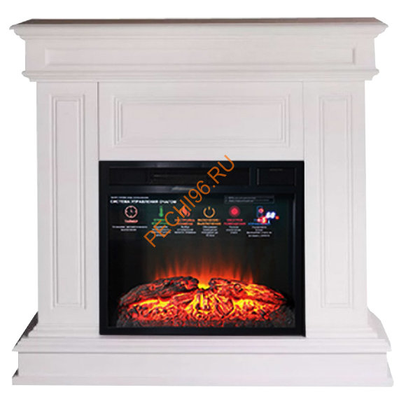 Электрокамин InterFlame Полярис с очагом Foton 23 LED FX