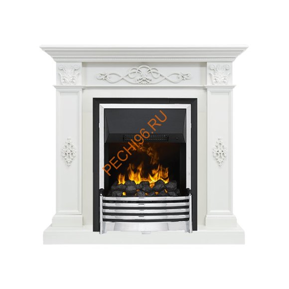 Электрокамин Dimplex Derby с очагом Flagstaff белый дуб