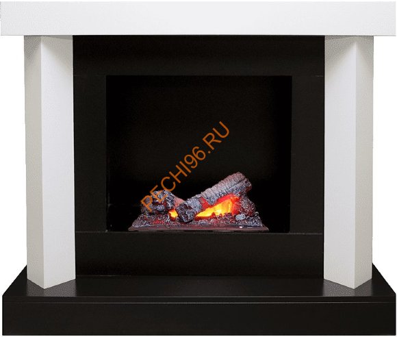 Электрокамин Dimplex Vancouver с очагом Cassette 400 NH белый с черным