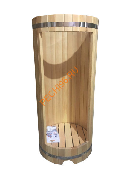 Душевая кабина НКЗ круглая из кедра Душевая кабина НКЗ круглая из кедра