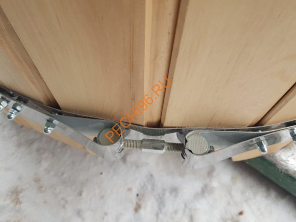 Душевая кабина НКЗ круглая из кедра Душевая кабина НКЗ круглая из кедра