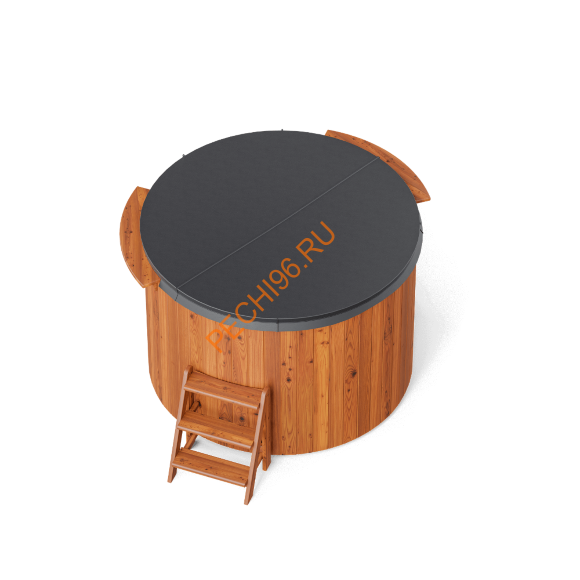 Купель композитная Polarspa COMFORT 160 COLD термобереза светлая