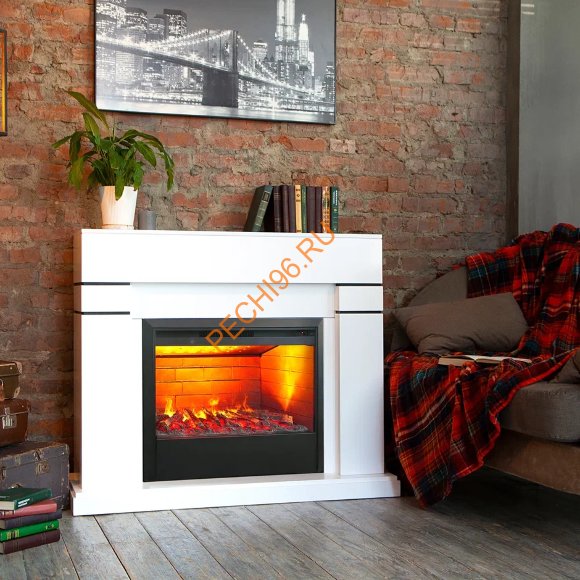 Электрокамин RealFlame Lindelse 26 с очагом 3D Helios 26