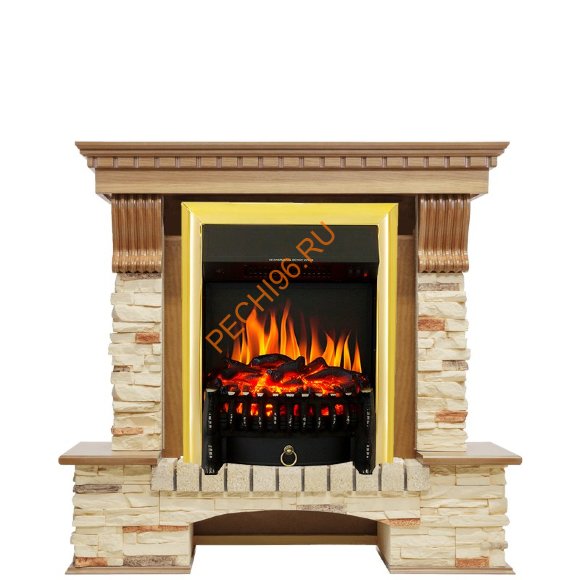 Электрокамин Royal Flame Pierre Luxe дуб/сланец с очагом Fobos FX Электрокамин Royal Flame Pierre Luxe дуб/сланец с очагом Fobos FX